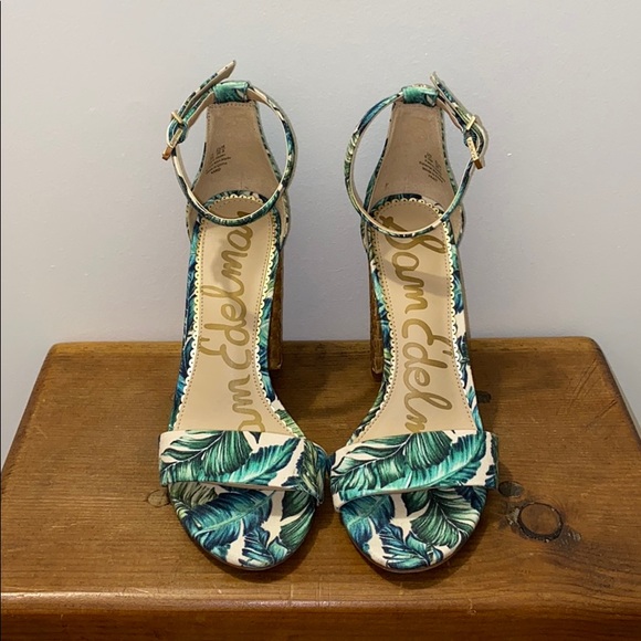 sam edelman yaro palm print